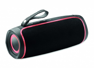 Logo trade promotional merchandise image of: 2x5 LED Wireless speaker IPX4